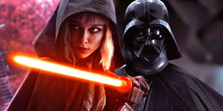 Shin Hati, de Ahsoka, e Darth Vader