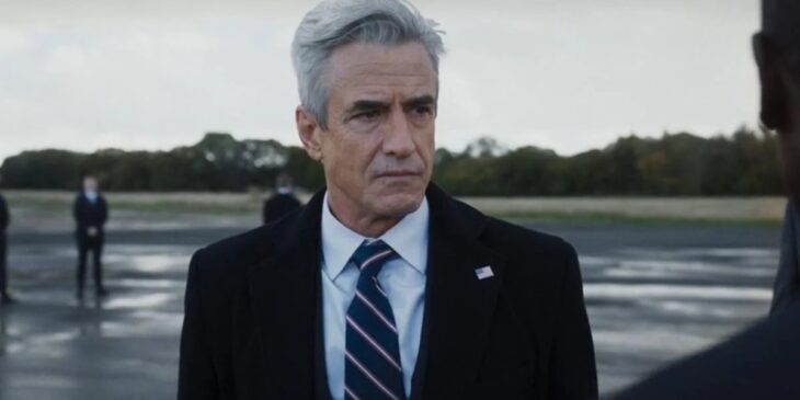 Dermot Mulroney como Presidente Ritson em Invasão Secreta