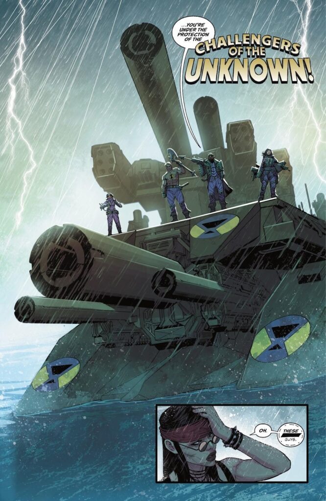 Desafiadores do Desconhecido em Outsiders #2