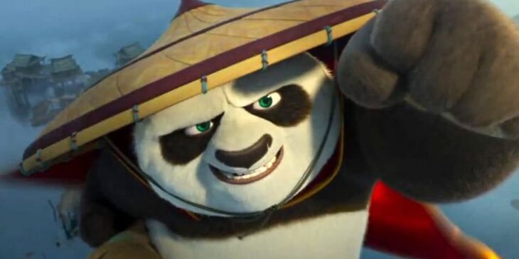 Po com novo visual de Kung Fu Panda 4