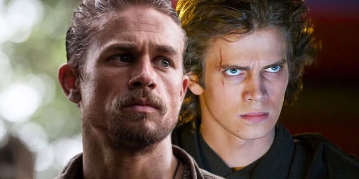 Charlie Hunnam e Anakin Skywalker, em Star Wars