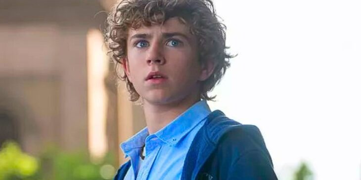 Walker Scobell em episódio de estreia de Percy Jackson