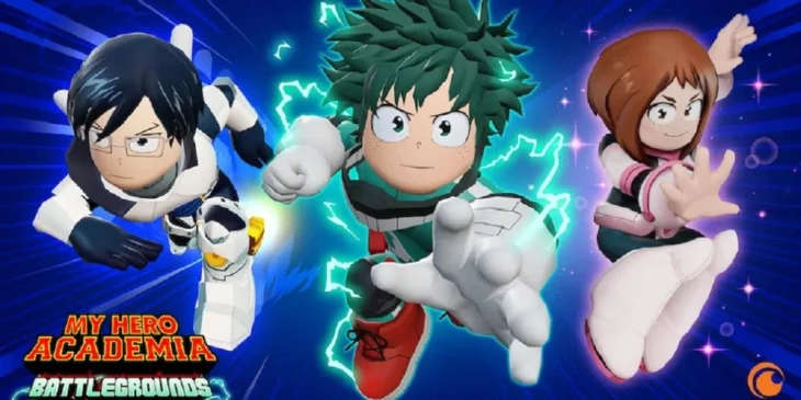 Parceria de Roblox com My Hero Academia