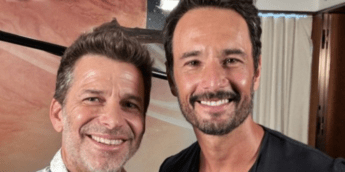 Zack Snyder e Rodrigo Santoro