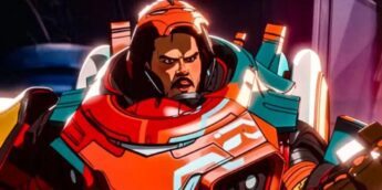 Homem de Ferro com nova armadura em What If