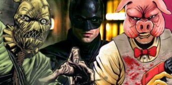 Vilões do Batman e Robert Pattinson