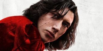 Adam Driver é Kylo Ren na saga Star Wars