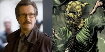 Gary Oldman, de Cavaleiro das Trevas, e Espantalho