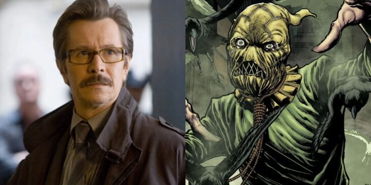 Gary Oldman, de Cavaleiro das Trevas, e Espantalho
