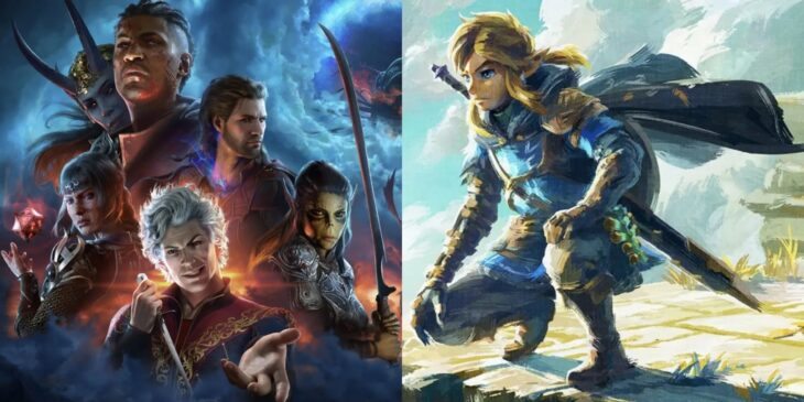 Baldur's Gate 3 e The Legend of Zelda: Tears of The Kingdom