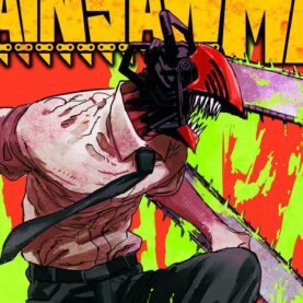 Capa do Volume 1 de Chainsaw Man