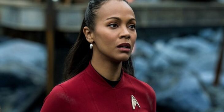 Zoë Saldaña em Star Trek