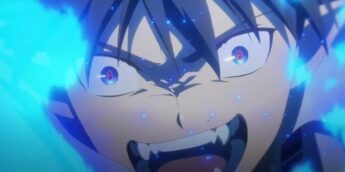 Rin em cena de Blue Exorcist -Shimane Illuminati Saga-