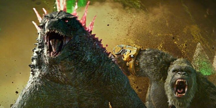 Godzilla e Kong em O Novo Império