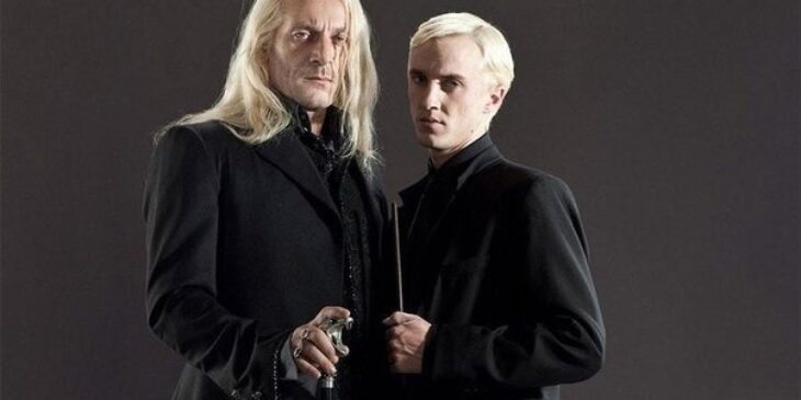 Lucius e Draco Malfoy