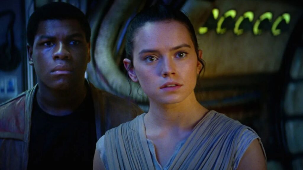 Daisy Ridley em Star Wars O Despertar da Força