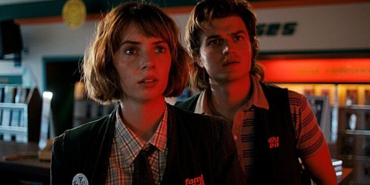 Maya Hawke e Joe Keery em Stranger Things