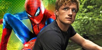 Homem-Aranha e Josh Hutcherson
