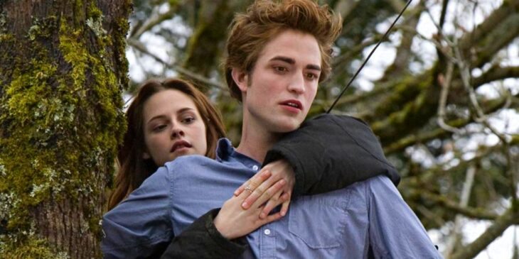 Kristen Stewart e Robert Pattinson no 1º filme de Crepúsculo