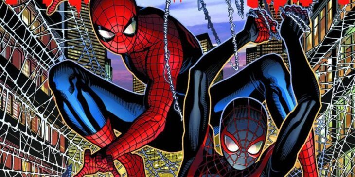 Homem-Aranha, de Peter Parker e Miles Morales