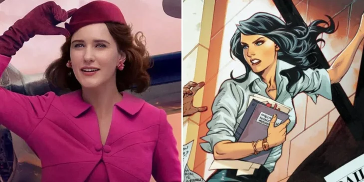 Rachel Brosnahan e Lois Lane