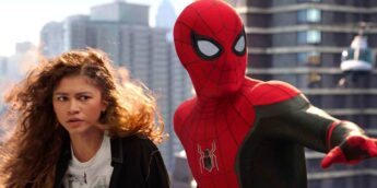 Zendaya e Tom Holland na franquia Homem-Aranha