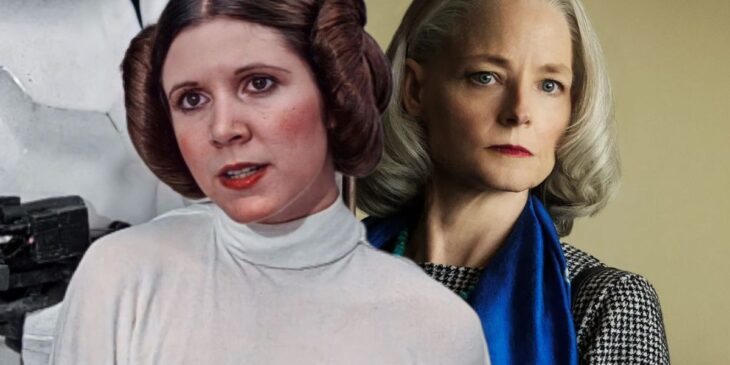 Leia, de Star Wars, e Jodie Foster