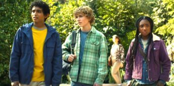 Percy Jackson, Annabeth e Grover diante do Cassino Lotus