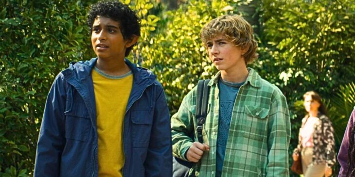 Grover e Percy Jackson em série