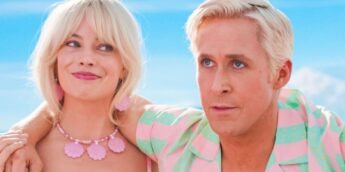 Margot Robbie e Ryan Gosling como Barbie e Ken