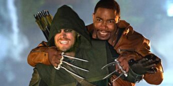 Stephen Amell e Michael Jai White em Arrow