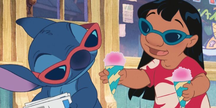 Lilo & Stitch em animação da Disney