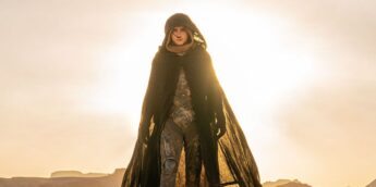 Paul Atreides em deserto de Arrakis, em Duna Parte 2