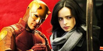 Demolidor e Krysten Ritter como Jessica Jones