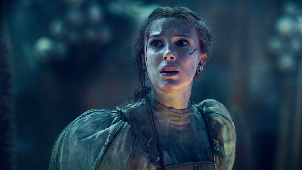 Millie Bobby Brown em Donzela