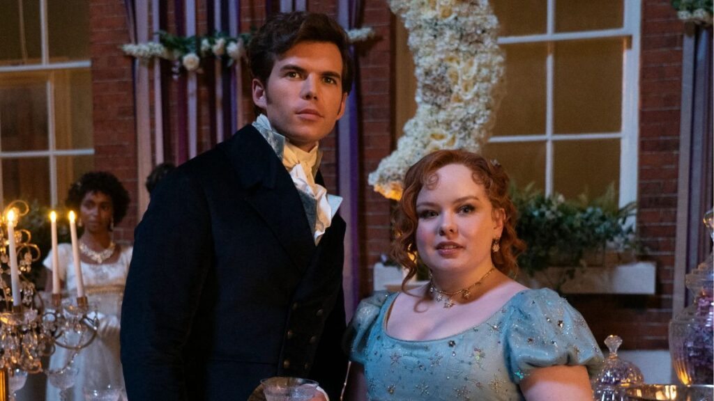 Colin e Penelope na 3ª temporada de Bridgerton