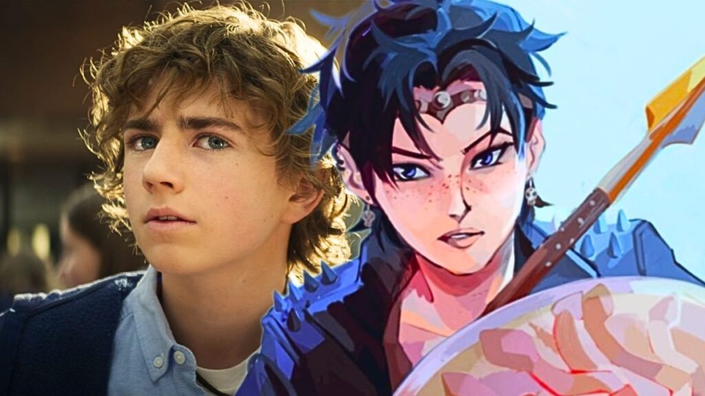 Percy Jackson e Thalia, filha de Zeus