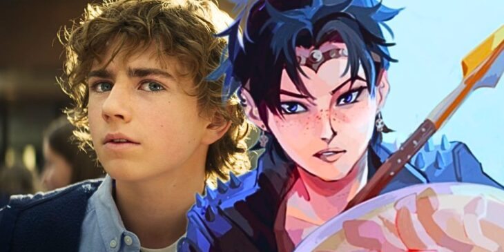 Percy Jackson e Thalia, filha de Zeus