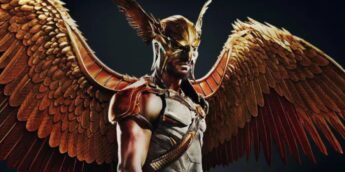Aldis Hodge trajado como Gavião Negro