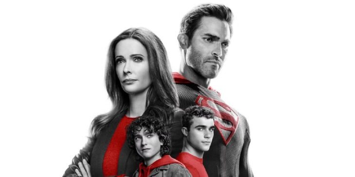 Quarteto protagonista de Superman e Lois