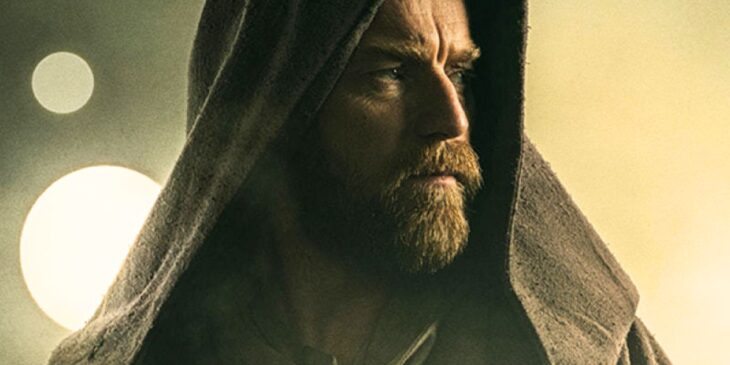Ewan McGregor com visual habitual de Obi-Wan Kenobi