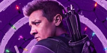 Jeremy Renner com visual de Gavião Arqueiro