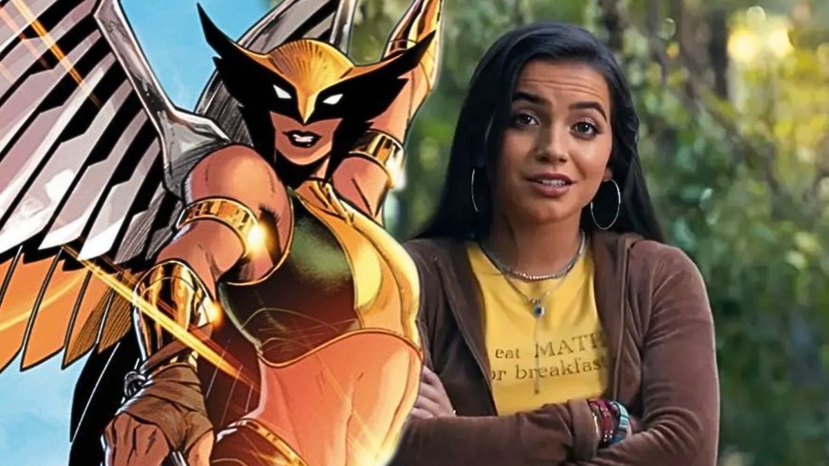Mulher-Gavião e Isabela Merced, de Superman Legacy