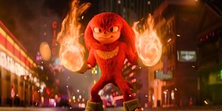 Knuckles na série derivada de SONIC