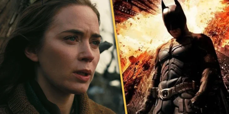 Emily Blunt e Batman