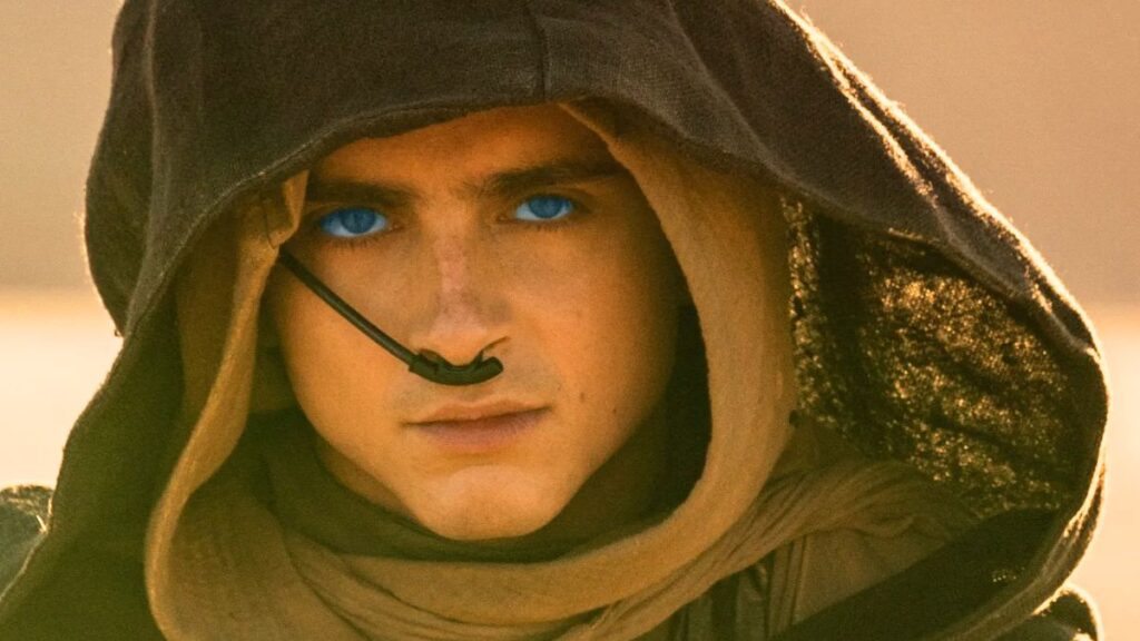 Timothée Chalamet é Paul Atreides, em Duna