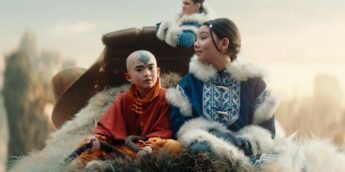 Trio protagonista de Avatar O Último Mestre do Ar