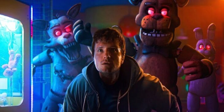 Josh Hutcherson em Five Nights at Freddys