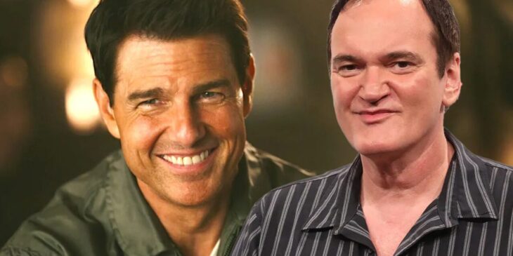 Tom Cruise e Quentin Tarantino