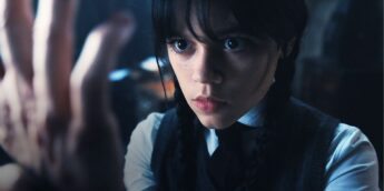 Jenna Ortega na série Wandinha